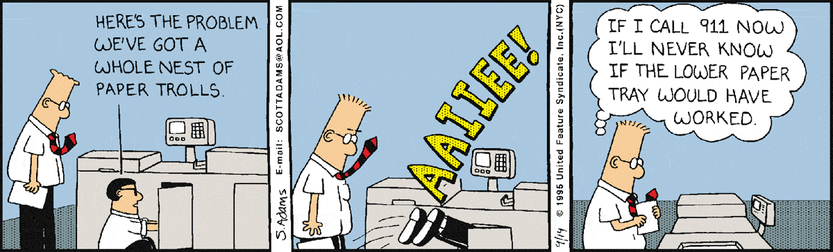 Dilbert Cartoon